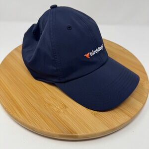 BirdDogs Navy Blue‎ Baseball Cap Embroidered Logo Adjustable Strap